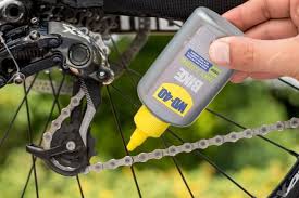 how to use wd 40 bike dry lube on a