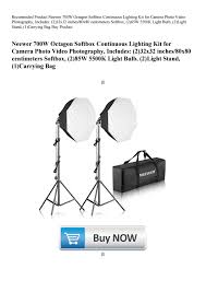 Recomended Product Neewer 700w Octagon Softbox Continuous Lighting Kit For Camera Photo Video Photog By Johannaneal122 Issuu