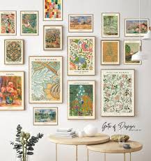 Eclectic Exhibition Gallery Wall Set