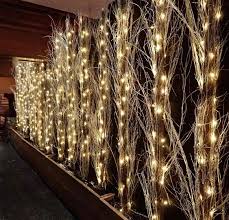 dreamy fairy lights entrance decor for