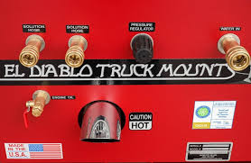 el diablo high heat truckmount new