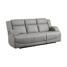 Armen Living Barrister Sofa Gray Velvet