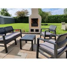 Garden Furniture Patio Set 4 Piece