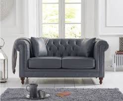 milano chesterfield grey leather 2