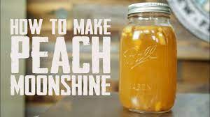 how to make peach moonshine you