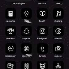 About 255 png for 'calculator'. 70 Ios 14 App Icon Pack Pink Neon Aesthetic For Iphone Home Screen In 2021 App Icon Black App Homescreen