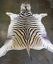 c grade burc zebra hides