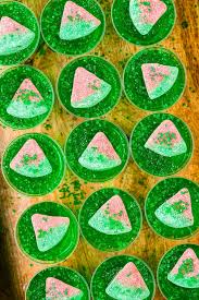 midori sour jello shots homemade hooplah