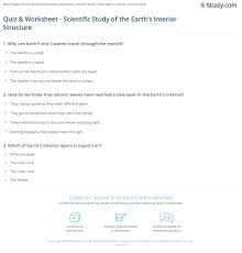 quiz worksheet scientific study of