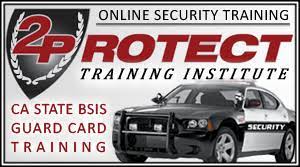 The initial 8 hour security guard card training online and 8 hour guard card refresher training online is provided by professional instructors only online for individuals to access via computer from the comfort of their home or workplace in los angeles. Get Your Guard Card Online Twoprotect Training Bsis Guard Card Courses