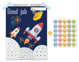 Rocket Reward Chart For Kids Good Parenting Solution Chore Chart For Kids Responsibility Chart