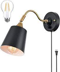 Trlife Dimmable Wall Sconce Plug In