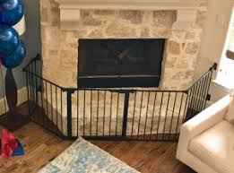 Baby Proof Fireplace Hearth Gates
