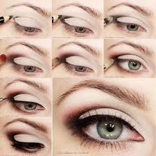 how to burlesque glitter eye makeup