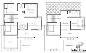1603 Sq Ft Double Floor Home Design