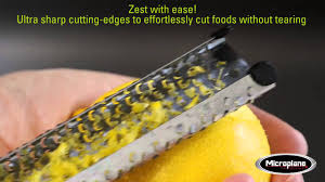 We've put together a guide that will walk you through uses of a microplane, benefits of using a microplane, proper care and storage, as well as sharing with you the 7 best microplane zesters. Microplane Premium Classic Zester Grater Youtube