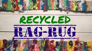 recycled rag rug friendship bracelet