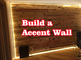 Build A Cedar Wood Accent Wall