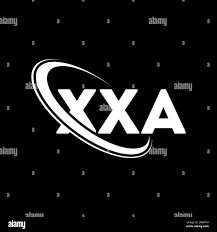 Xxa circle logo Stock Vector Images - Alamy