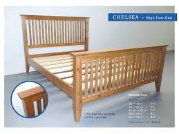 windsor chelsea wooden bed at mattressman