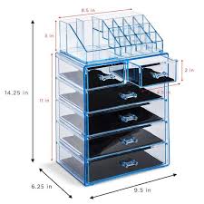 cube acrylic cosmetic organizer