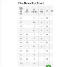 M_5c01827ec2e9fed9fd82d59a Nike Shoes Size Chart Air Max