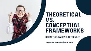 theoretical vs conceptual frameworks