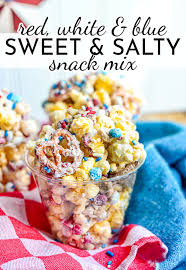 sweet and salty snack mix simple and