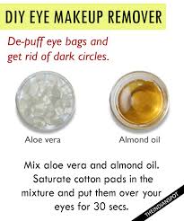 how to naturally remove eye makeup