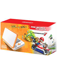 This mario game is the us english version at emulatorgames.net exclusively. Consola New Nintendo 2ds Xl Naranja Y Blanco Con Mario Kart 7 Para N2ds Gameplanet Gamers