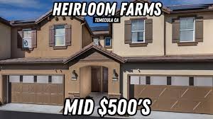 heirloom farms homes temecula