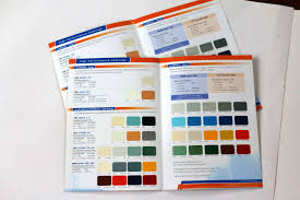 Building Material Wall Paint Color Card