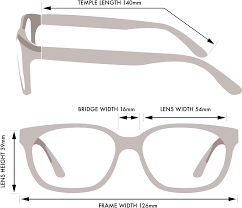 frame size guide glasses gallery