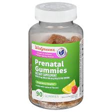 walgreens prenatal gummies natural