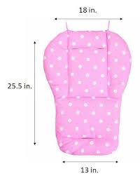 Soft Stroller Seat Cushion Pad Support