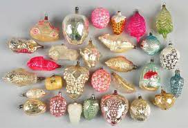 Old Glass Ornaments Worth