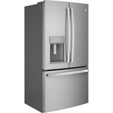 Newer style ge refrigerators have built in diagnostic systems. Ge Profile 36 Energy Star French Door 22 2 Cu Ft Refrigerator With Hands Free Autofill Reviews Wayfair