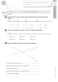 ce2 exercices point droite segment.doc par eric - ce2-exercices-point-droite -segment pdf - Cours PDF