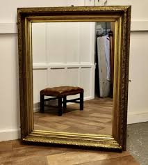 Large Gilt Wall Mirror 1920s For