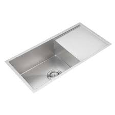 stainless steel sink with drainboard