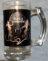 Black Sabbath Twins Stein Beer Glass