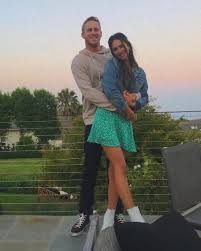 La rams quarterback jared goff and girlfriend christen harper attend the 2019 espys red carpet. Facts About Jared Goff S Girlfriend Christen Harper Glamour Fame