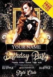 Birthday Party Free Psd Flyer Template Free Psd Flyer