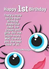 1st birthday wishes sweet birthday