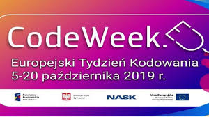 Znalezione obrazy dla zapytania codeweek 2019