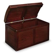 cherry barrel top toy chest trunk