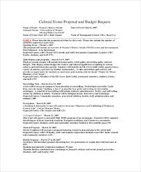 Sample Event Proposal Template 21 Free Documents In Pdf