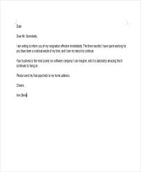 Rude Resignation Letters 5 Free Sample Example Format