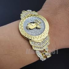hip hop jewelry gold plated 8 5 034