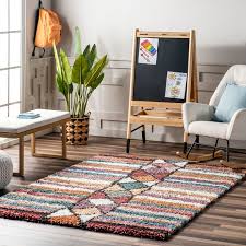 kids rugs striped style